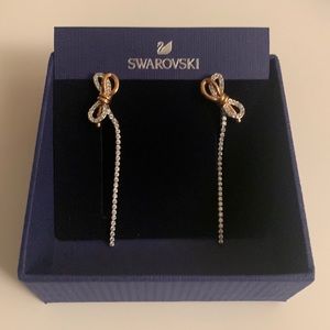 Swarovski Lifelong Bow Earrings